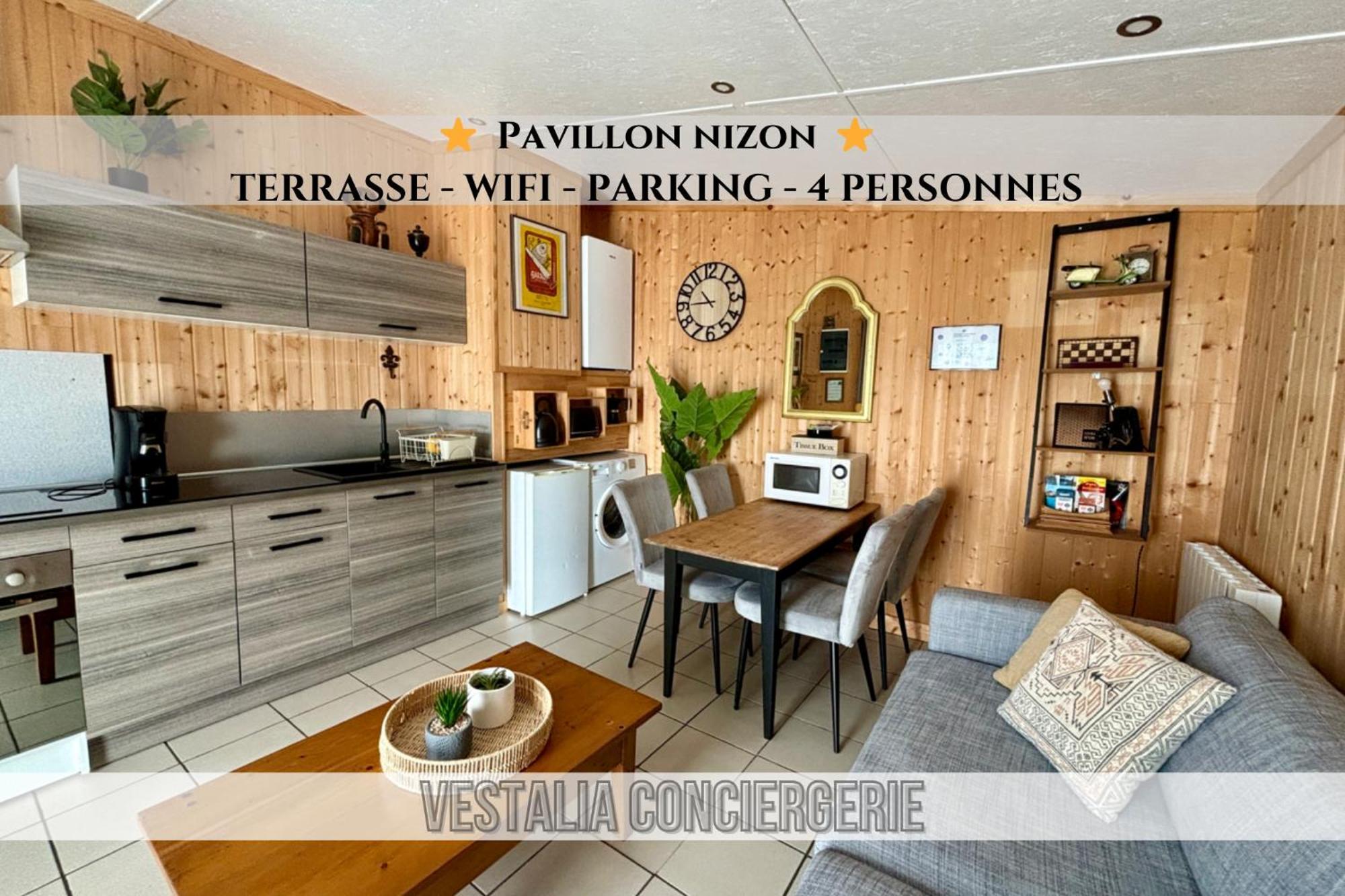 -pavillon Nizon- Parking Lave Linge Wifi Apartment Pont-Aven